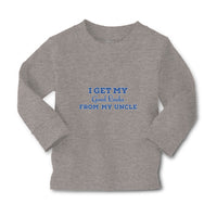 Baby Clothes I Get My Good Looks from My Uncle Boy & Girl Clothes Cotton - Cute Rascals