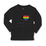 Baby Clothes I Love My Uncles Boy & Girl Clothes Cotton - Cute Rascals
