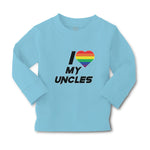 Baby Clothes I Love My Uncles Boy & Girl Clothes Cotton - Cute Rascals