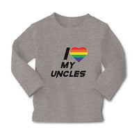 Baby Clothes I Love My Uncles Boy & Girl Clothes Cotton - Cute Rascals