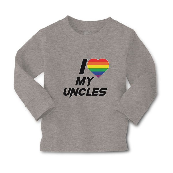 Baby Clothes I Love My Uncles Boy & Girl Clothes Cotton - Cute Rascals