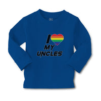 Baby Clothes I Love My Uncles Boy & Girl Clothes Cotton - Cute Rascals