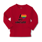 Baby Clothes I Love My Uncles Boy & Girl Clothes Cotton - Cute Rascals