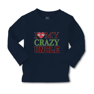 Baby Clothes I Love My Crazy Uncle Boy & Girl Clothes Cotton
