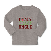 Baby Clothes I Love My Crazy Uncle Boy & Girl Clothes Cotton - Cute Rascals