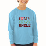 Baby Clothes I Love My Crazy Uncle Boy & Girl Clothes Cotton - Cute Rascals