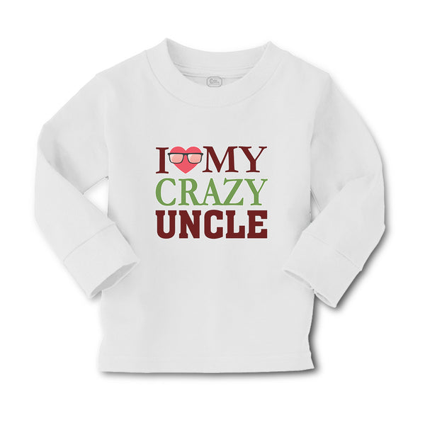 Baby Clothes I Love My Crazy Uncle Boy & Girl Clothes Cotton - Cute Rascals