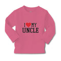 Baby Clothes I Love My Uncle Boy & Girl Clothes Cotton