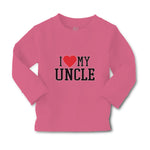 Baby Clothes I Love My Uncle Boy & Girl Clothes Cotton - Cute Rascals