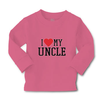 Baby Clothes I Love My Uncle Boy & Girl Clothes Cotton