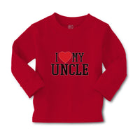 Baby Clothes I Love My Uncle Boy & Girl Clothes Cotton - Cute Rascals