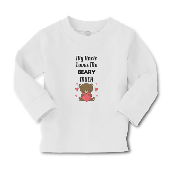 Baby Clothes My Uncle Loves Me Beary Much Boy & Girl Clothes Cotton - Cute Rascals