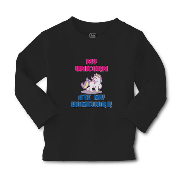 Baby Clothes My Unicorn Ate My Homework Boy & Girl Clothes Cotton - Cute Rascals