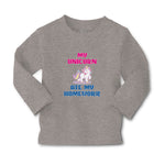 Baby Clothes My Unicorn Ate My Homework Boy & Girl Clothes Cotton - Cute Rascals