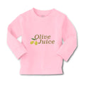 Baby Clothes Olive Juice Funny Humor Boy & Girl Clothes Cotton