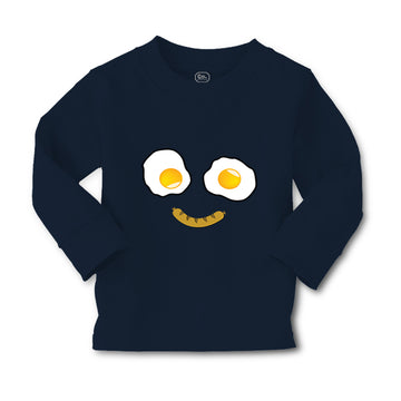 Baby Clothes Egg and Bacon Face Boy & Girl Clothes Cotton