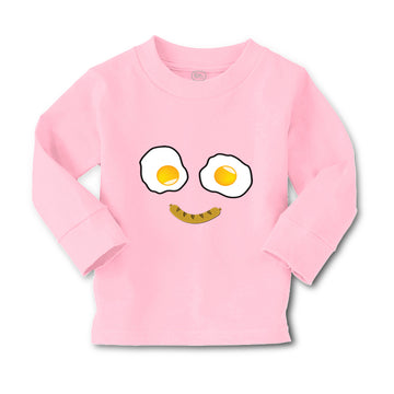 Baby Clothes Egg and Bacon Face Boy & Girl Clothes Cotton