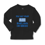 Baby Clothes You Bet Your Baklava I'M Greek Funny Humor Boy & Girl Clothes - Cute Rascals