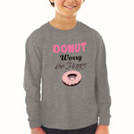 Baby Clothes Donut Worry Be Happy Funny Humor B Boy & Girl Clothes Cotton - Cute Rascals