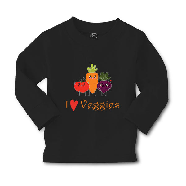 Baby Clothes I Love Veggies Vegetables Boy & Girl Clothes Cotton - Cute Rascals
