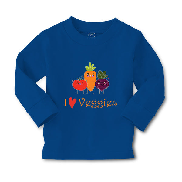 Baby Clothes I Love Veggies Vegetables Boy & Girl Clothes Cotton - Cute Rascals