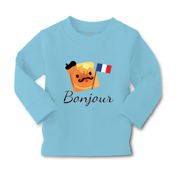 Baby Clothes Bonjour French Funny Humor Boy & Girl Clothes Cotton - Cute Rascals