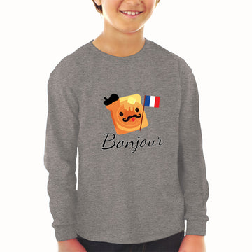 Baby Clothes Bonjour French Funny Humor Boy & Girl Clothes Cotton