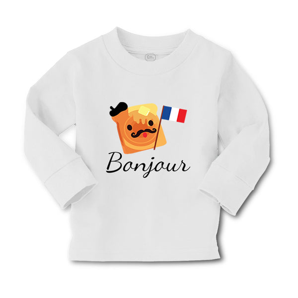 Baby Clothes Bonjour French Funny Humor Boy & Girl Clothes Cotton - Cute Rascals