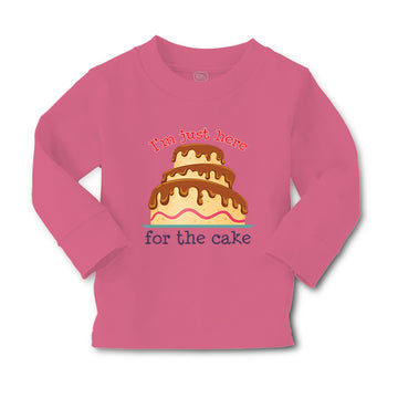 Baby Clothes I'M Just Here for The Cake Funny Humor Boy & Girl Clothes Cotton