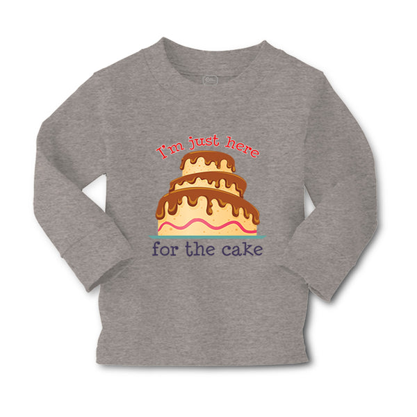 Baby Clothes I'M Just Here for The Cake Funny Humor Boy & Girl Clothes Cotton - Cute Rascals