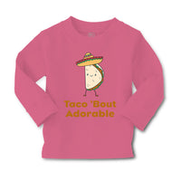 Baby Clothes Taco 'Bout Adorable Funny Humor Boy & Girl Clothes Cotton - Cute Rascals