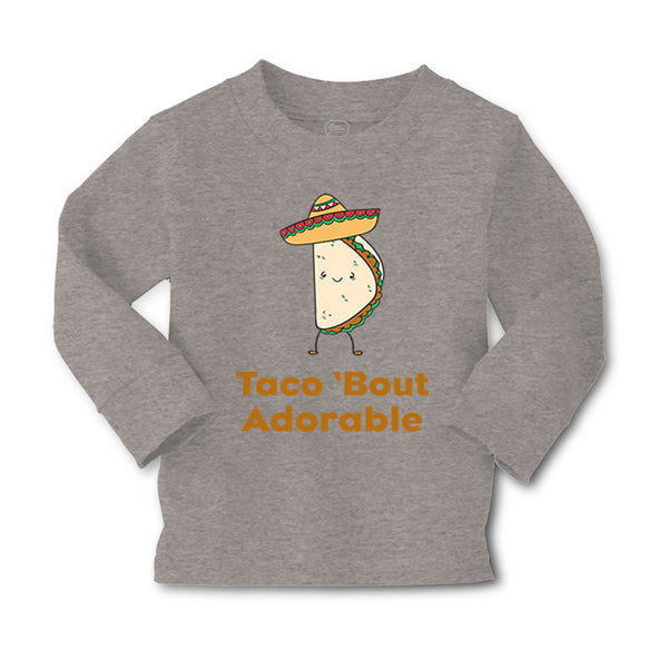 Baby Clothes Taco 'Bout Adorable Funny Humor Boy & Girl Clothes Cotton - Cute Rascals