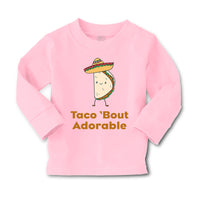 Baby Clothes Taco 'Bout Adorable Funny Humor Boy & Girl Clothes Cotton - Cute Rascals