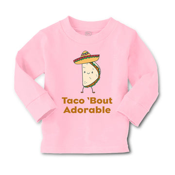 Baby Clothes Taco 'Bout Adorable Funny Humor Boy & Girl Clothes Cotton