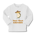 Baby Clothes Taco 'Bout Adorable Funny Humor Boy & Girl Clothes Cotton - Cute Rascals