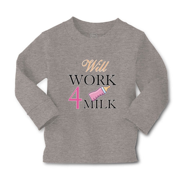 Baby Clothes Will Work 4 Milk Boy & Girl Clothes Cotton - Cute Rascals