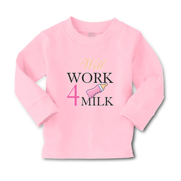 Baby Clothes Will Work 4 Milk Boy & Girl Clothes Cotton - Cute Rascals