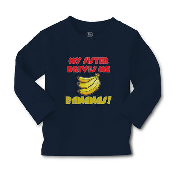 Baby Clothes My Sister Drives Me Bananas! Boy & Girl Clothes Cotton