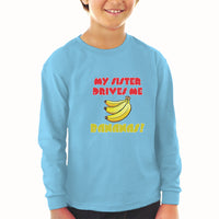 Baby Clothes My Sister Drives Me Bananas! Boy & Girl Clothes Cotton - Cute Rascals