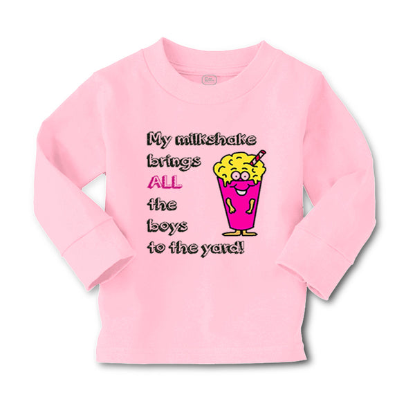 Baby Clothes Pink Milkshake Brings All Boys to Yard Boy & Girl Clothes Cotton - Cute Rascals