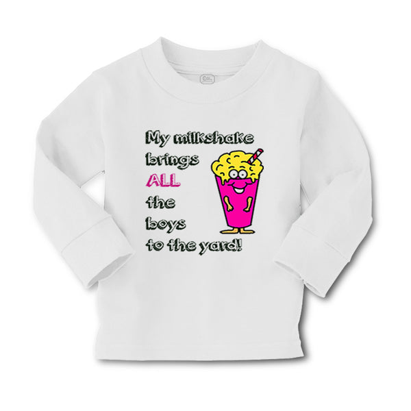 Baby Clothes Pink Milkshake Brings All Boys to Yard Boy & Girl Clothes Cotton - Cute Rascals