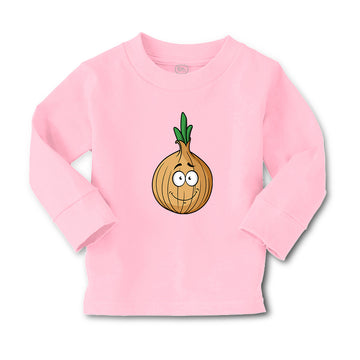 Baby Clothes Onion with Face A Food & Beverage Vegetables Boy & Girl Clothes