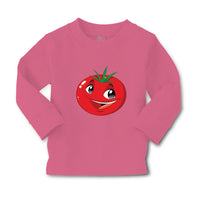 Baby Clothes Tomato with Face Food & Beverage Vegetables Boy & Girl Clothes - Cute Rascals