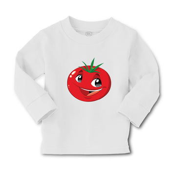 Baby Clothes Tomato with Face Food & Beverage Vegetables Boy & Girl Clothes
