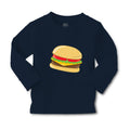 Baby Clothes Burger Food and Beverages Meats Boy & Girl Clothes Cotton