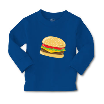 Baby Clothes Burger Food and Beverages Meats Boy & Girl Clothes Cotton