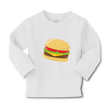 Baby Clothes Burger Food and Beverages Meats Boy & Girl Clothes Cotton