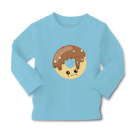 Baby Clothes Donuts Chocolate Eyes Food and Beverages Desserts Cotton - Cute Rascals