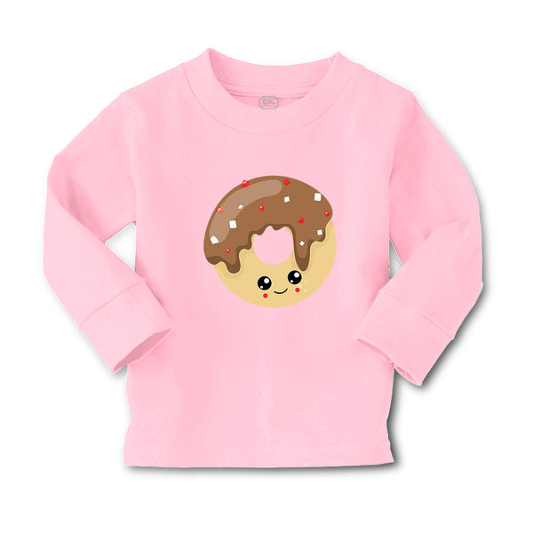 Baby Clothes Donuts Chocolate Eyes Food and Beverages Desserts Cotton - Cute Rascals