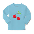Baby Clothes Red Cherry Food and Beverages Fruit Boy & Girl Clothes Cotton